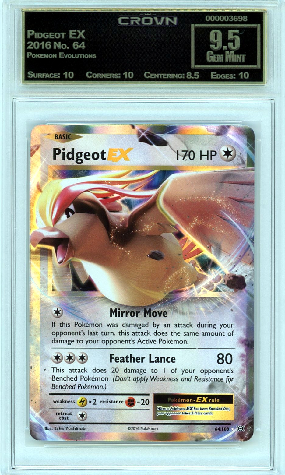Pidgeot EX