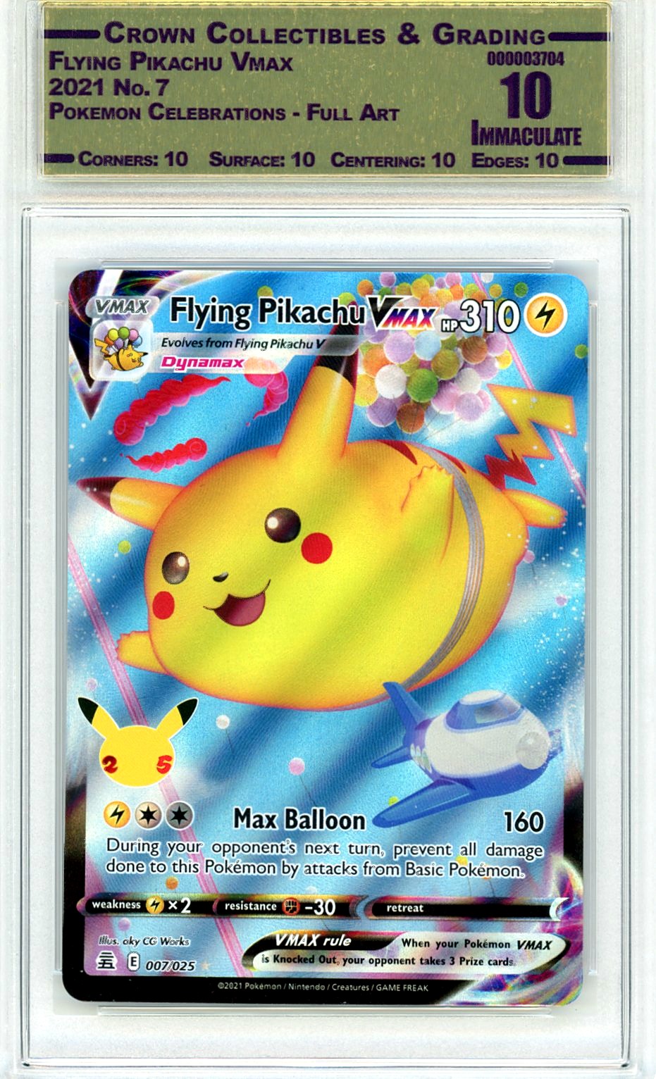 Flying Pikachu Vmax