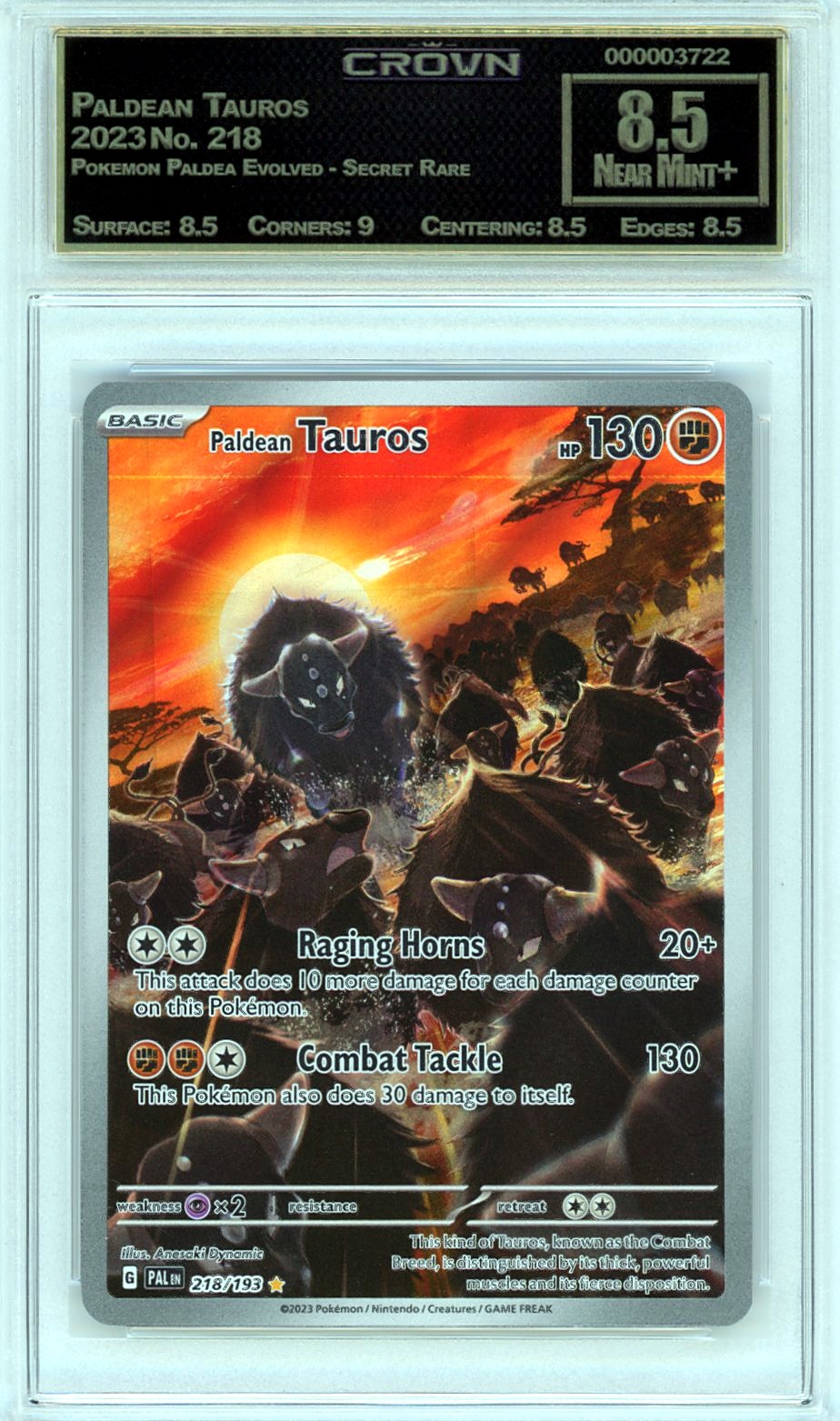 Paldean Tauros