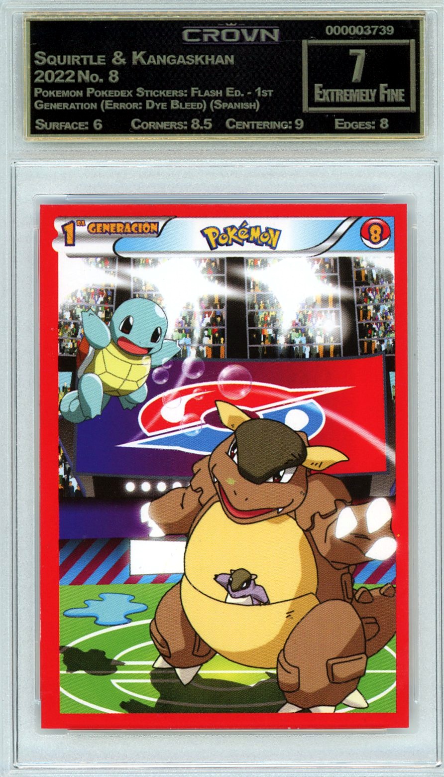 Squirtle & Kangaskhan