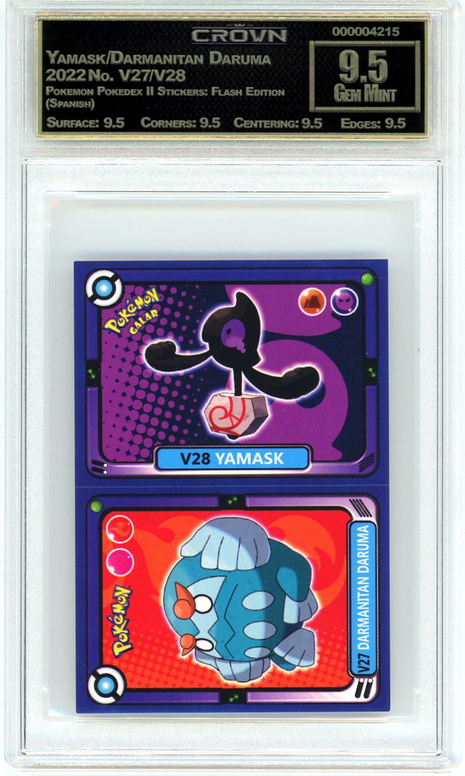 Yamask/Darmanitan Daruma