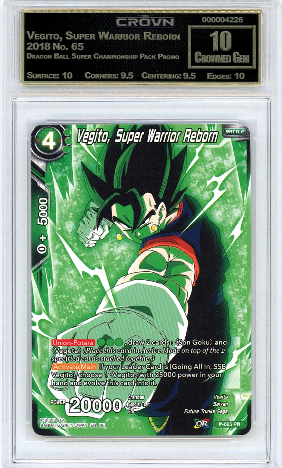 Vegito, Super Warrior Reborn