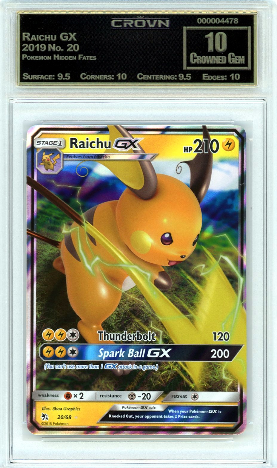 Raichu GX