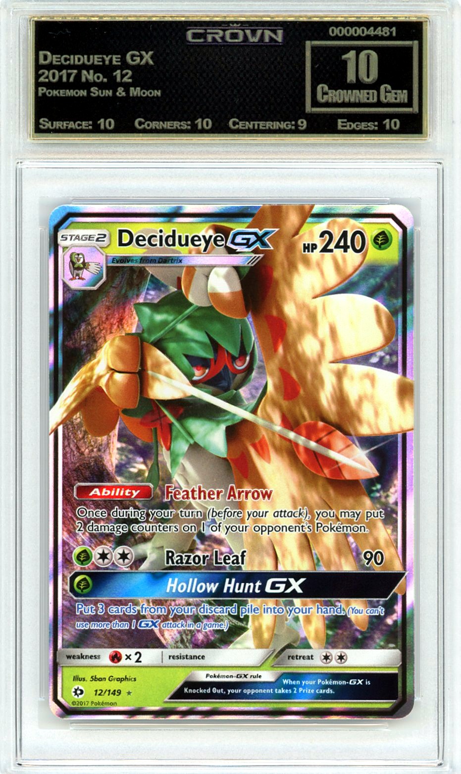 Decidueye GX