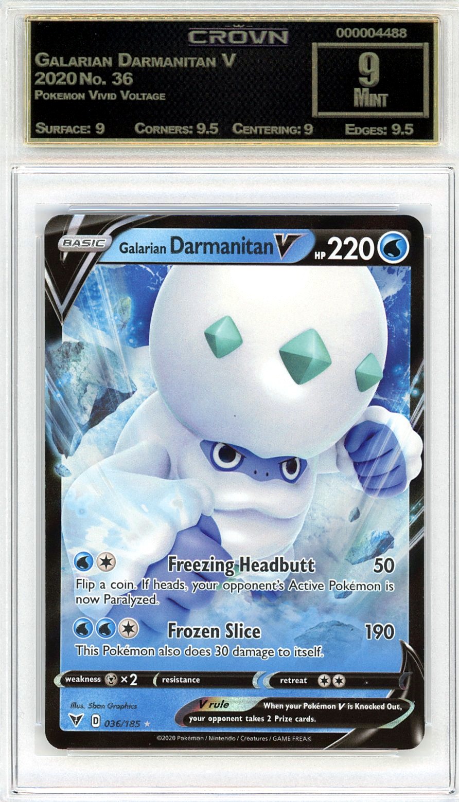 Galarian Darmanitan V