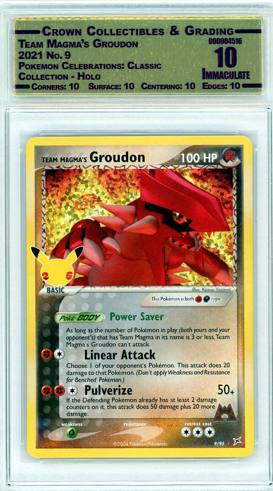 Team Magma's Groudon