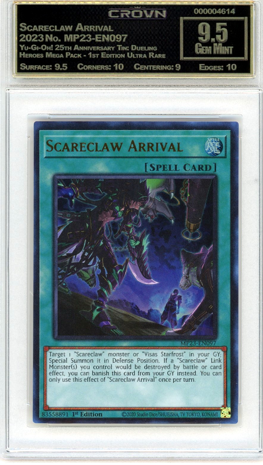 Scareclaw Arrival