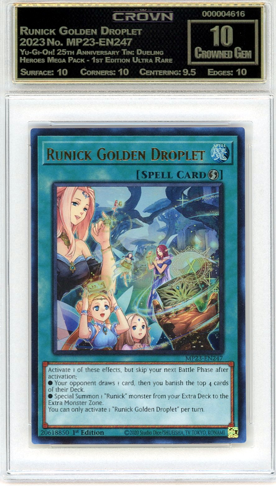 Runick Golden Droplet
