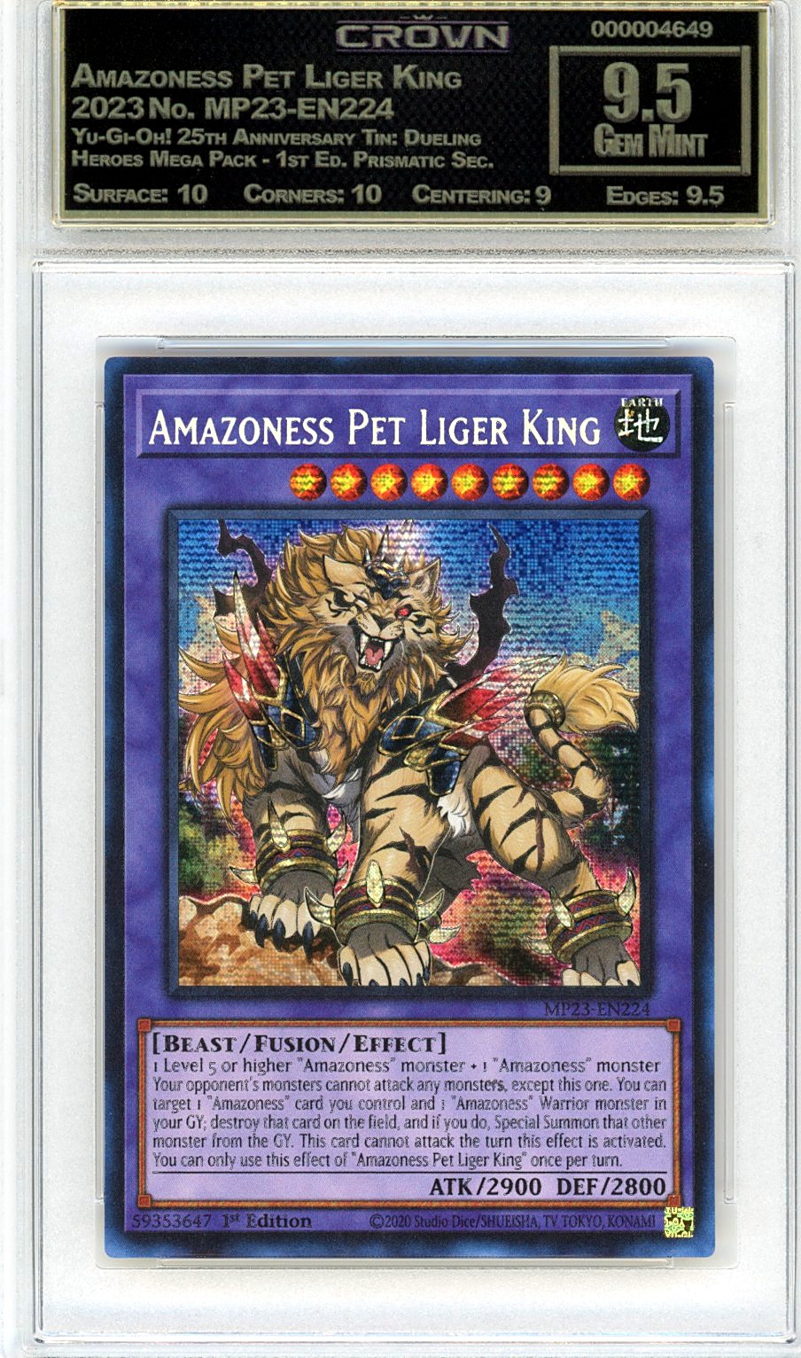 Amazoness Pet Liger King