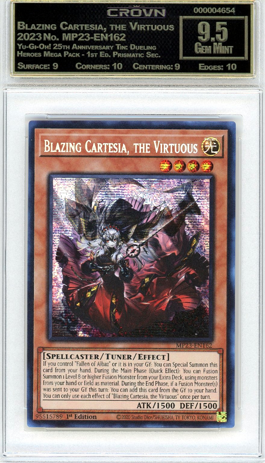 Blazing Cartesia, the Virtuous