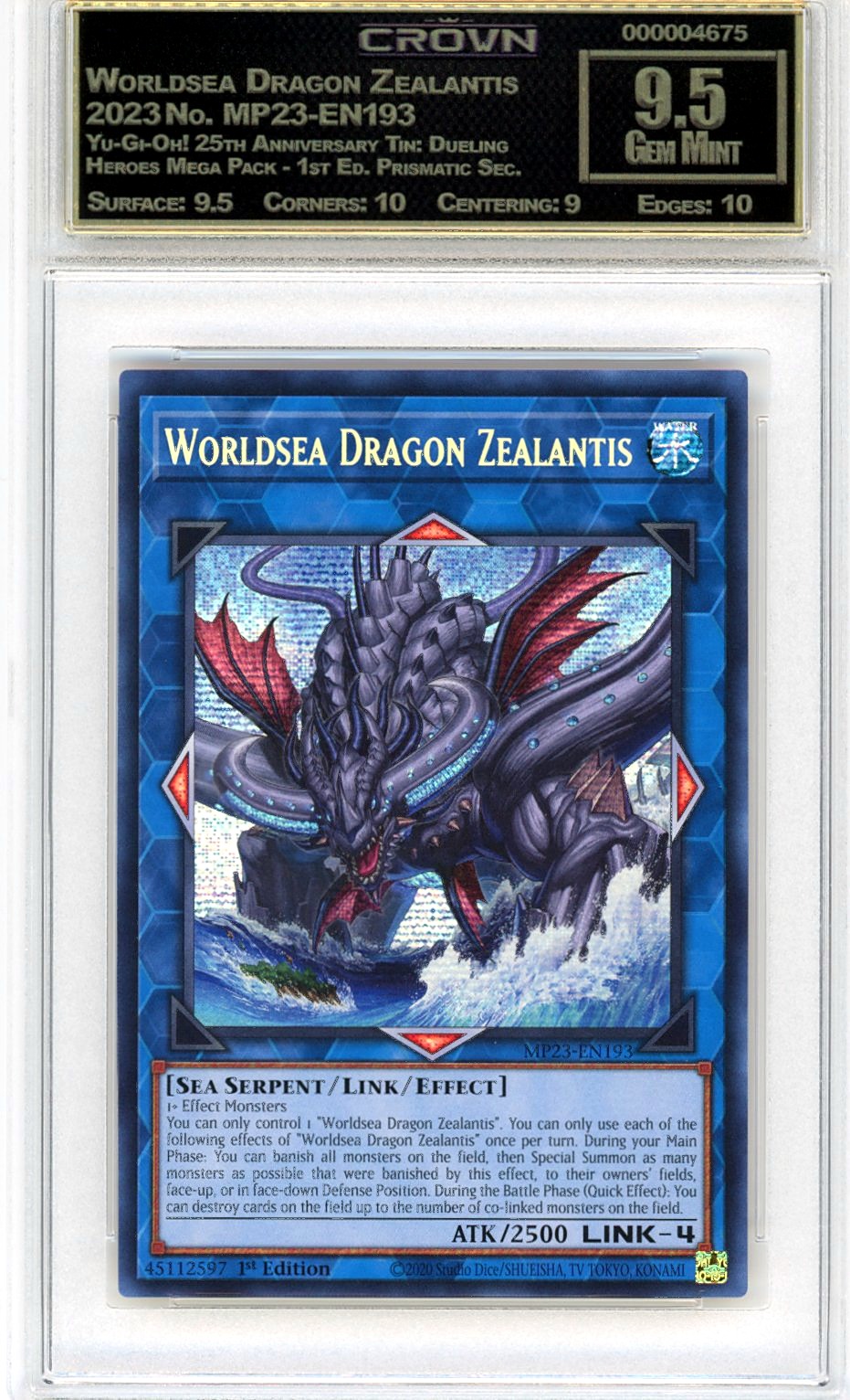 Worldsea Dragon Zealantis