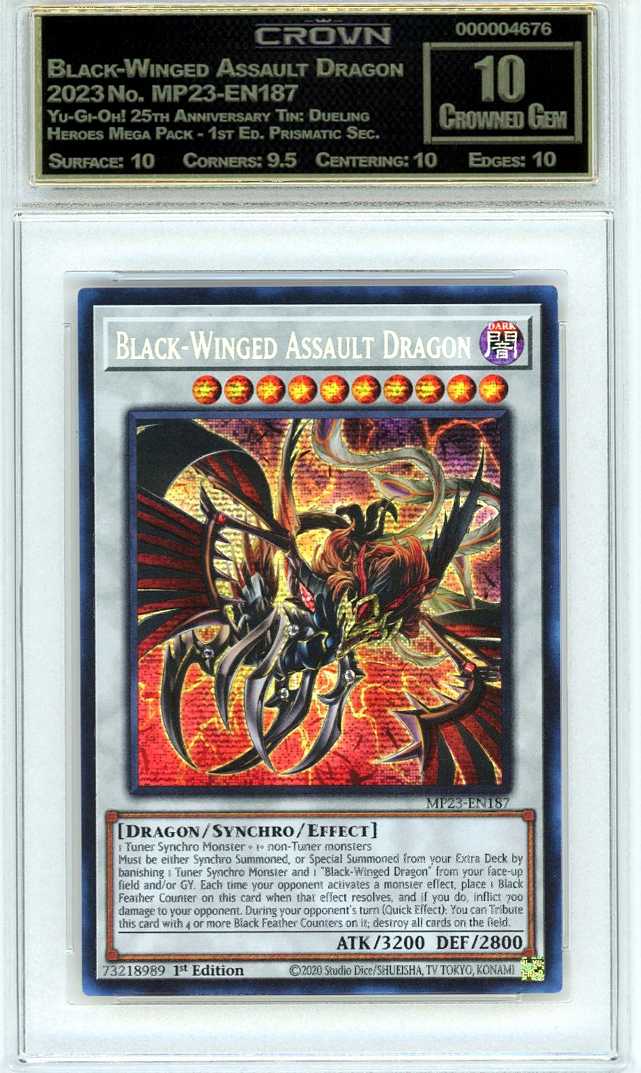 Black-Winged Assault Dragon