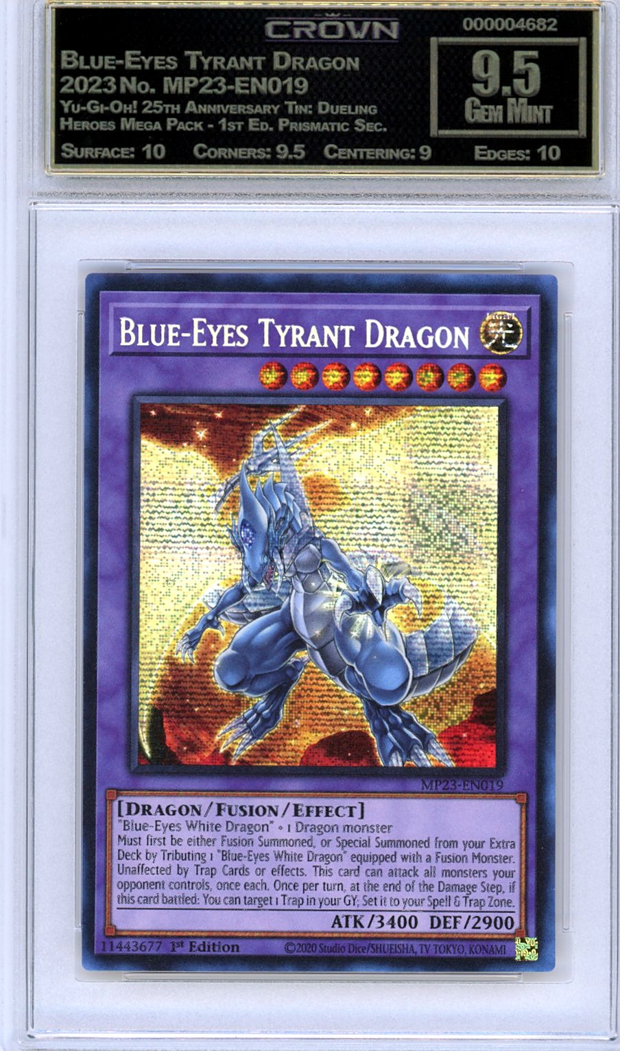 Blue-Eyes Tyrant Dragon