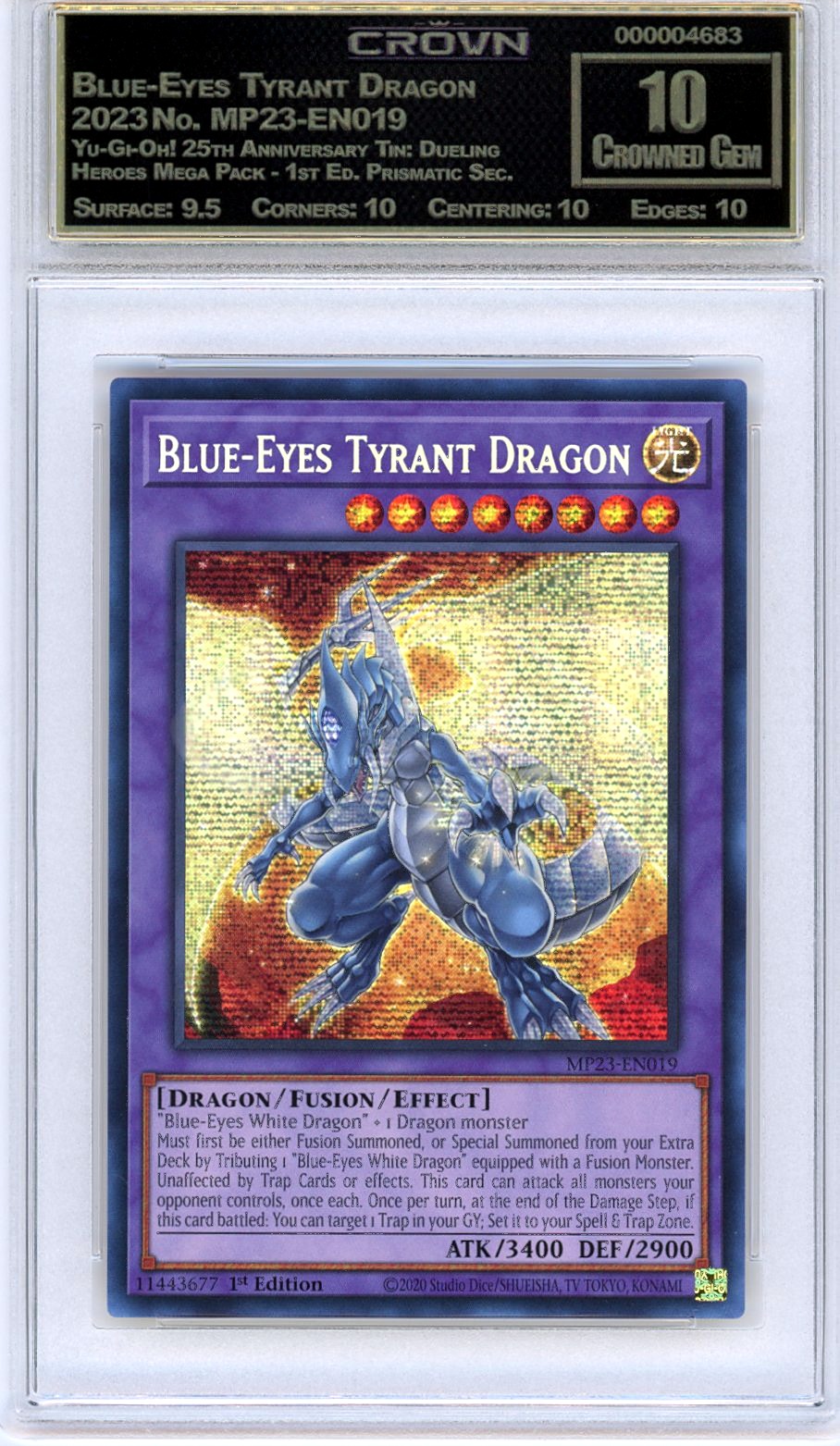 Blue-Eyes Tyrant Dragon