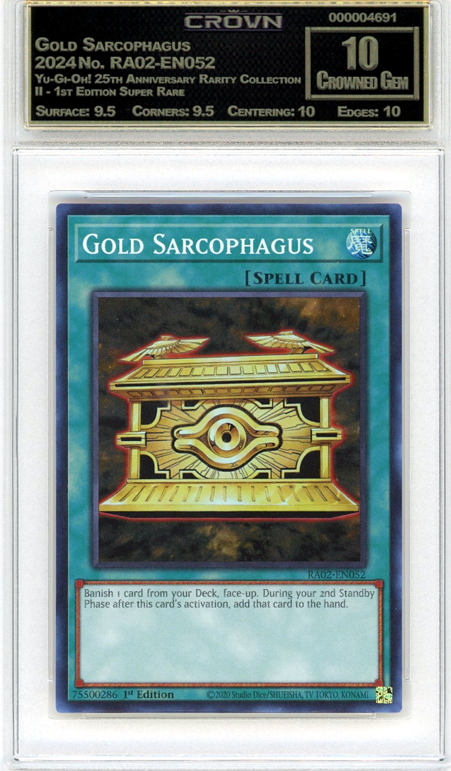 Gold Sarcophagus