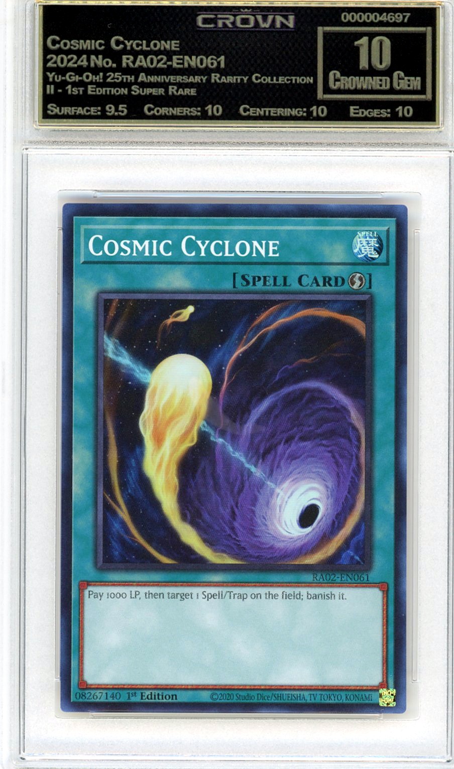 Cosmic Cyclone