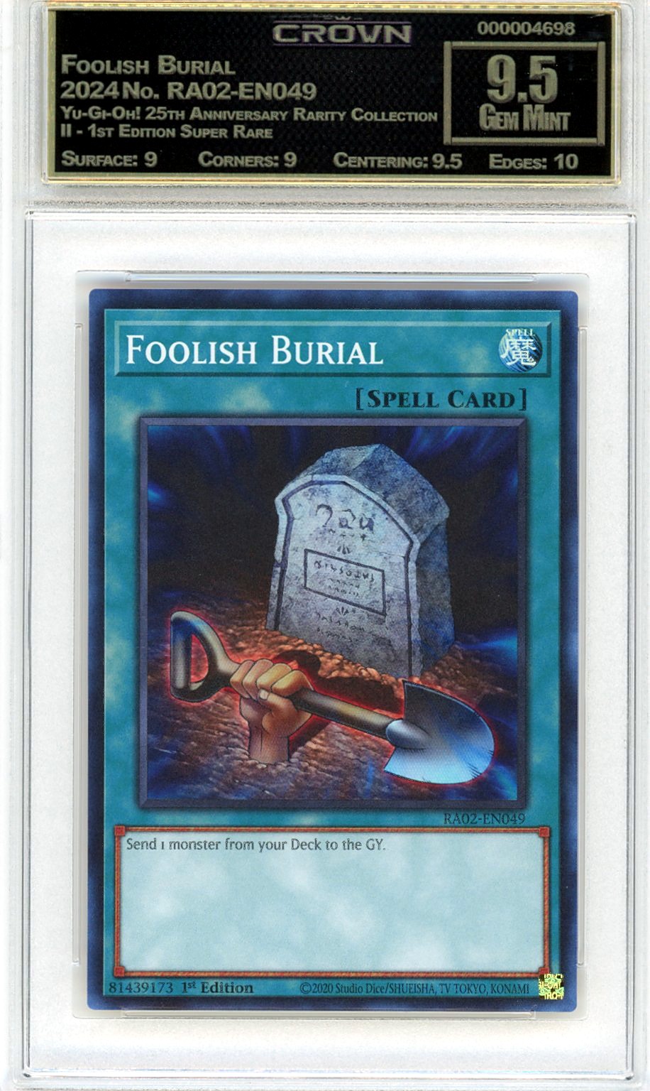 Foolish Burial