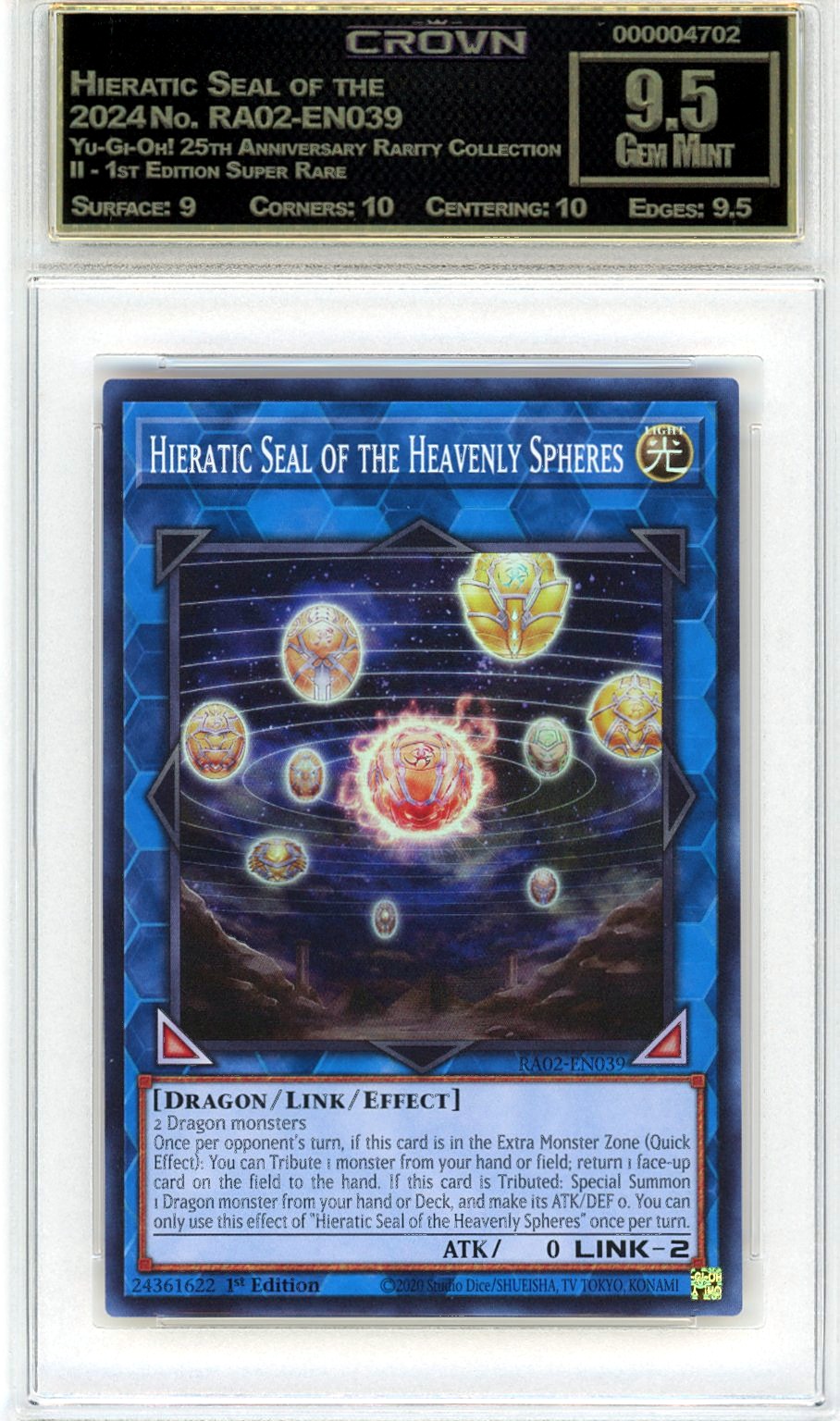 Hieratic Seal of the Heavenly…