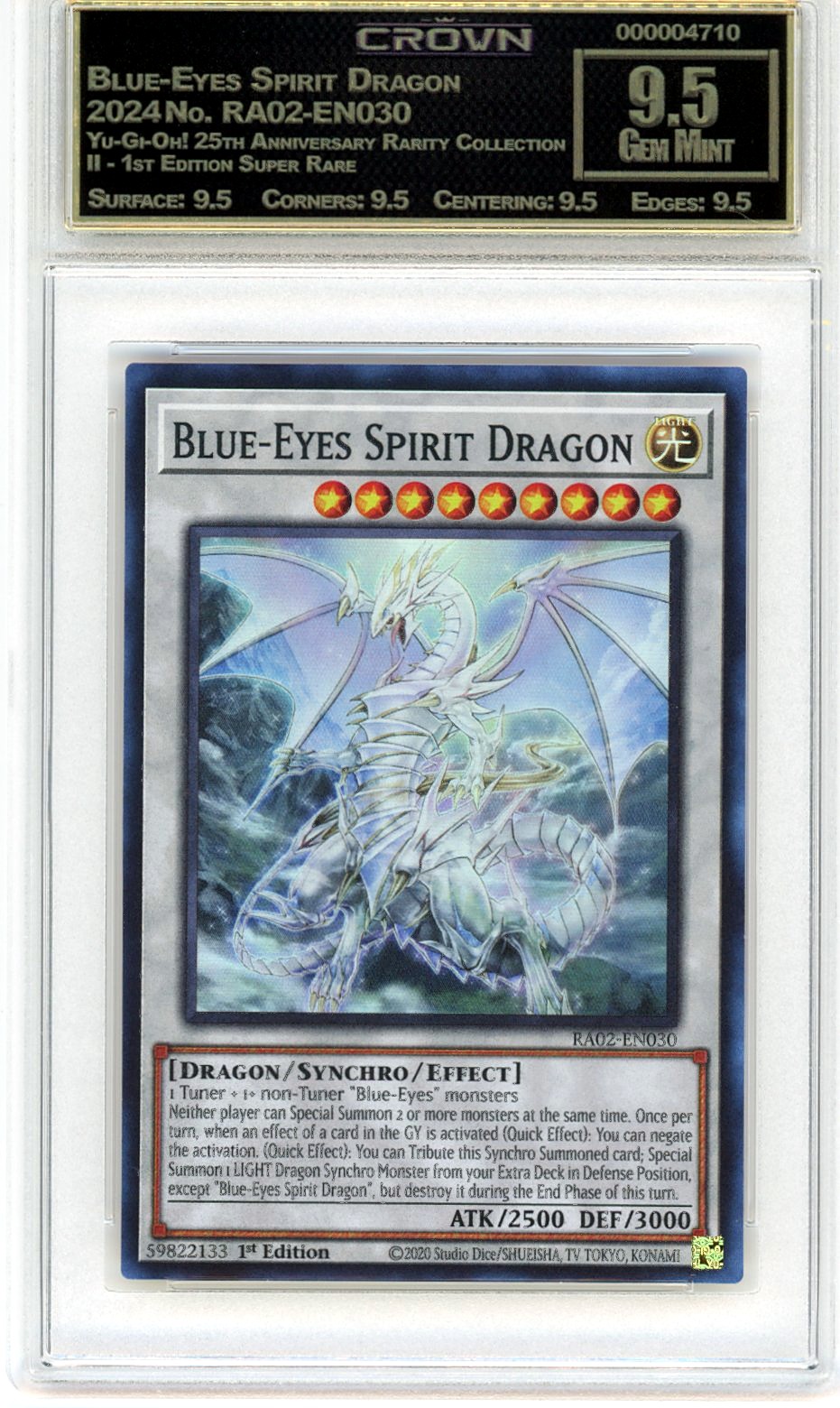 Blue-Eyes Spirit Dragon