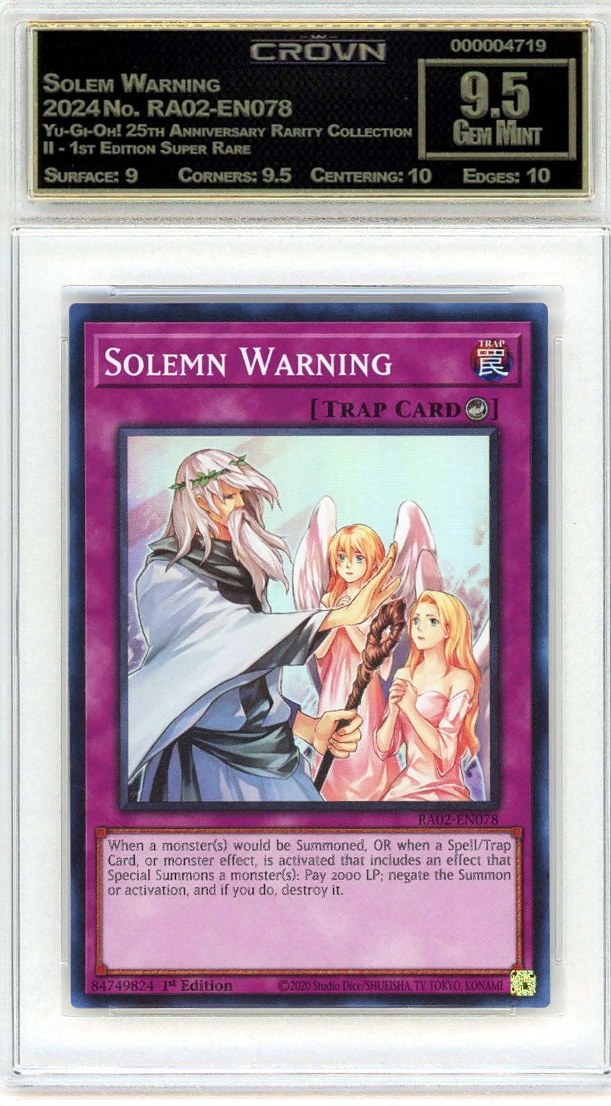 Solem Warning