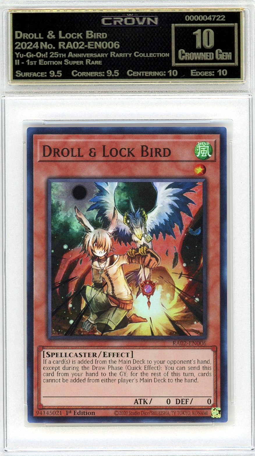 Droll & Lock Bird