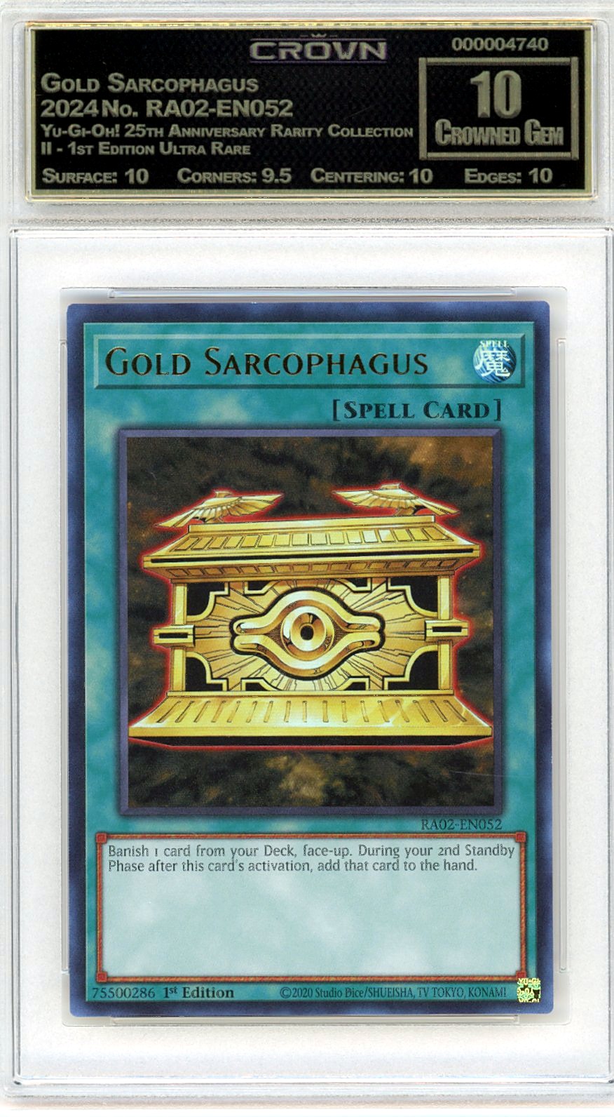 Gold Sarcophagus
