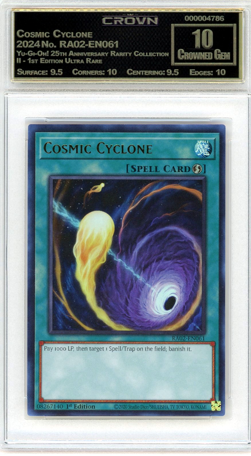 Cosmic Cyclone
