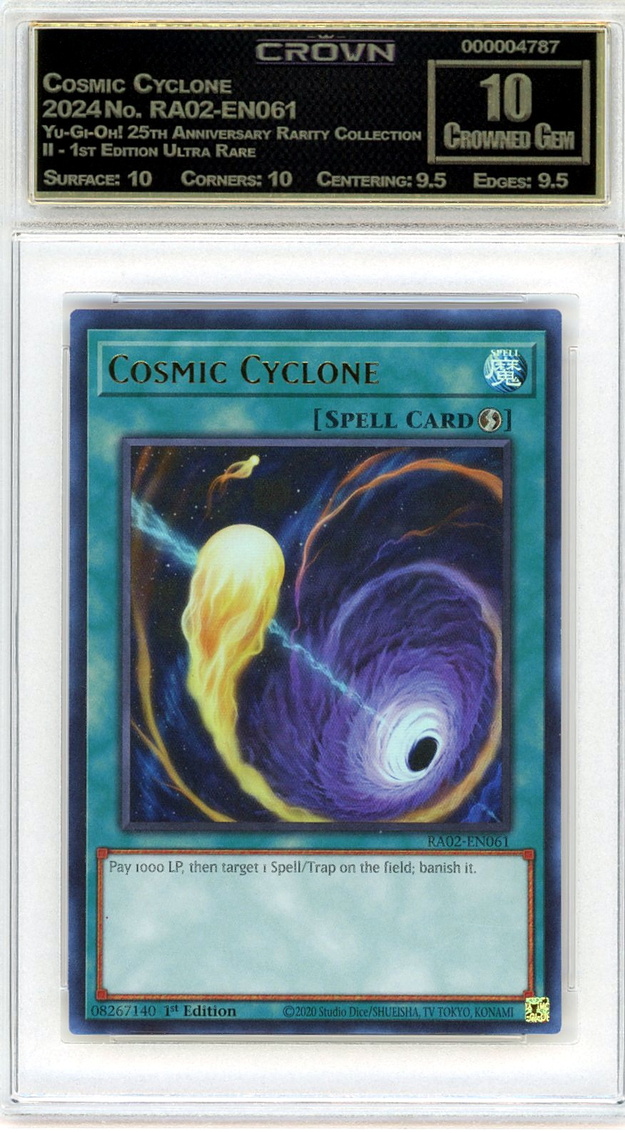 Cosmic Cyclone