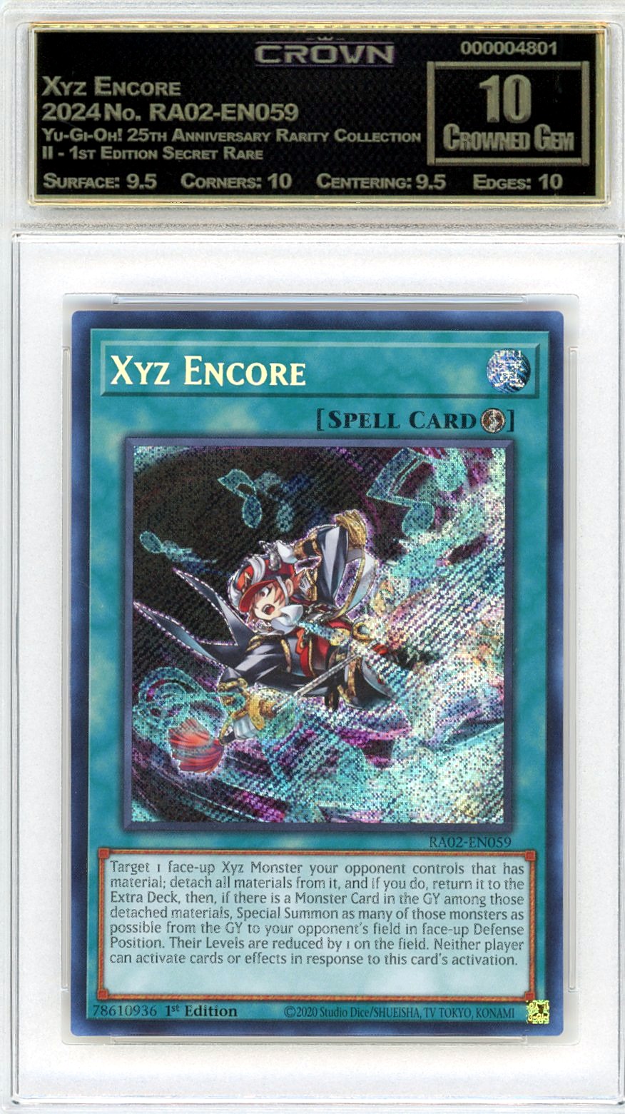 Xyz Encore