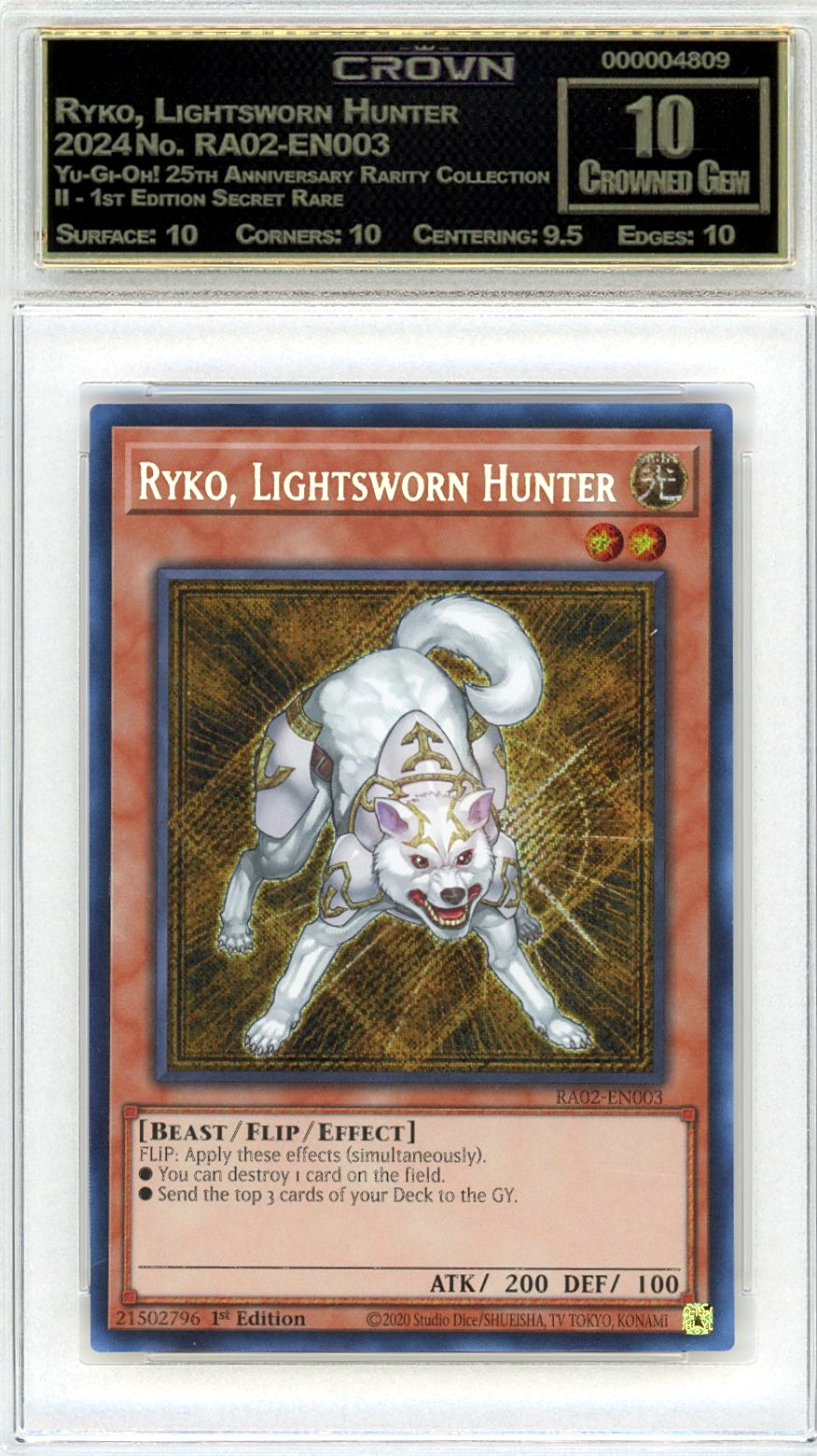 Ryko, Lightsworn Hunter