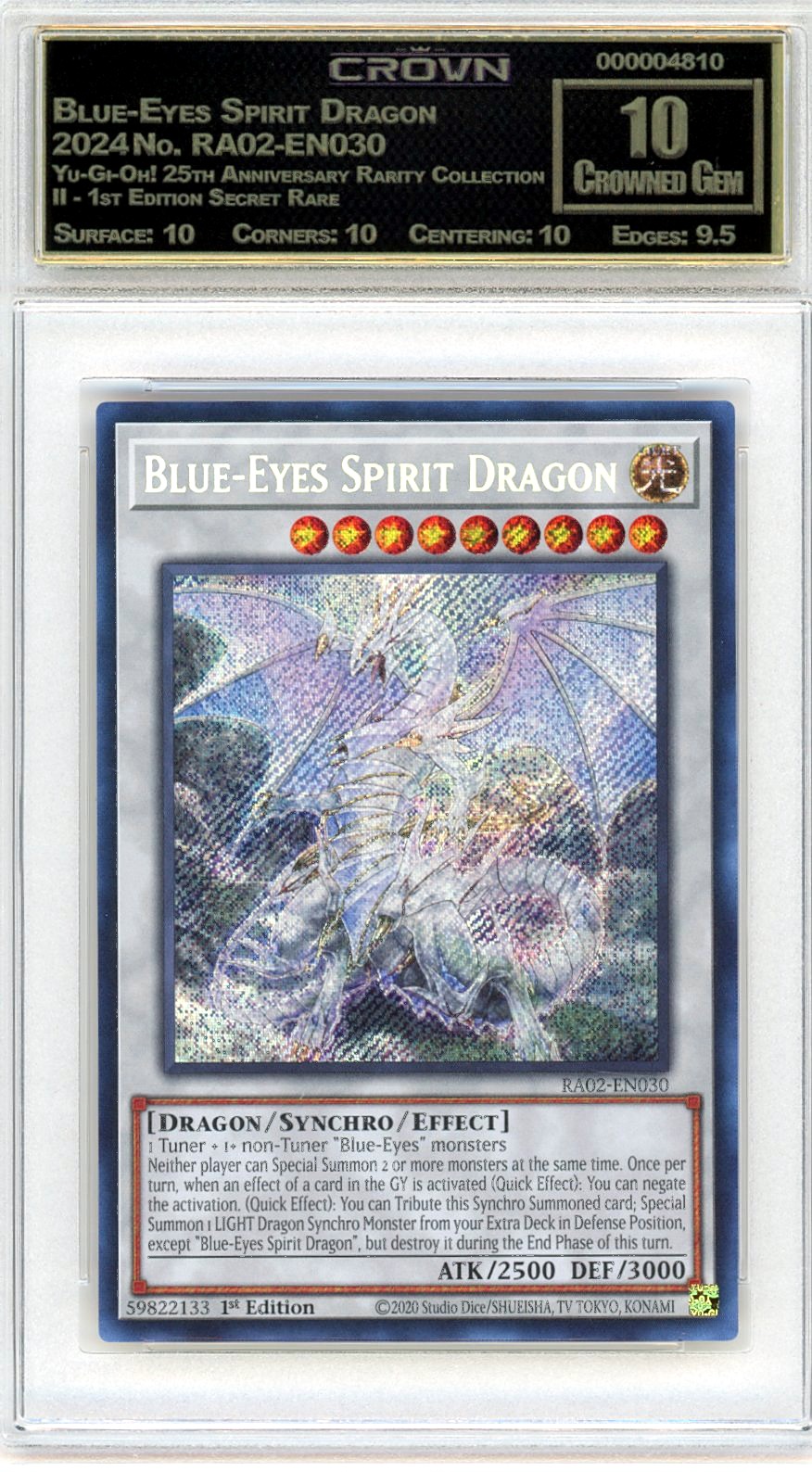 Blue-Eyes Spirit Dragon