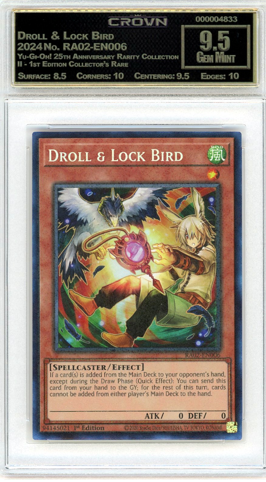 Droll & Lock Bird