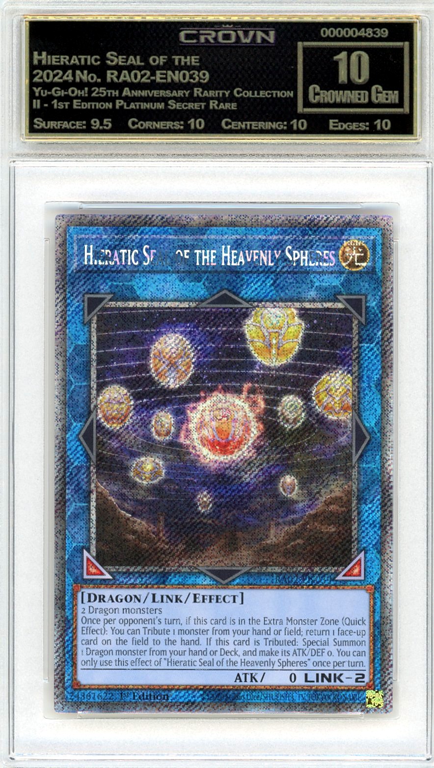 Hieratic Seal of the Heavenly…