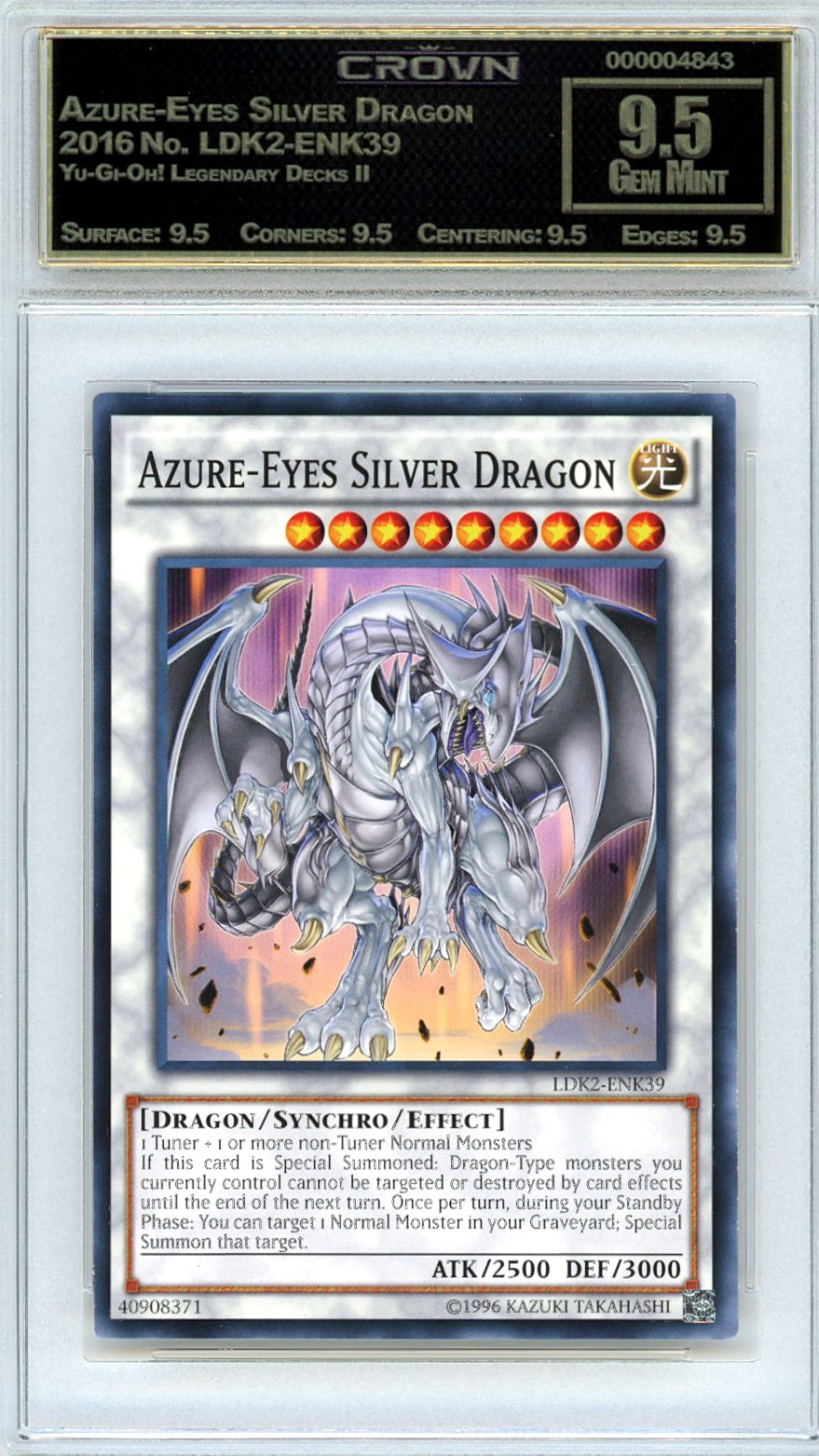 Azure-Eyes Silver Dragon