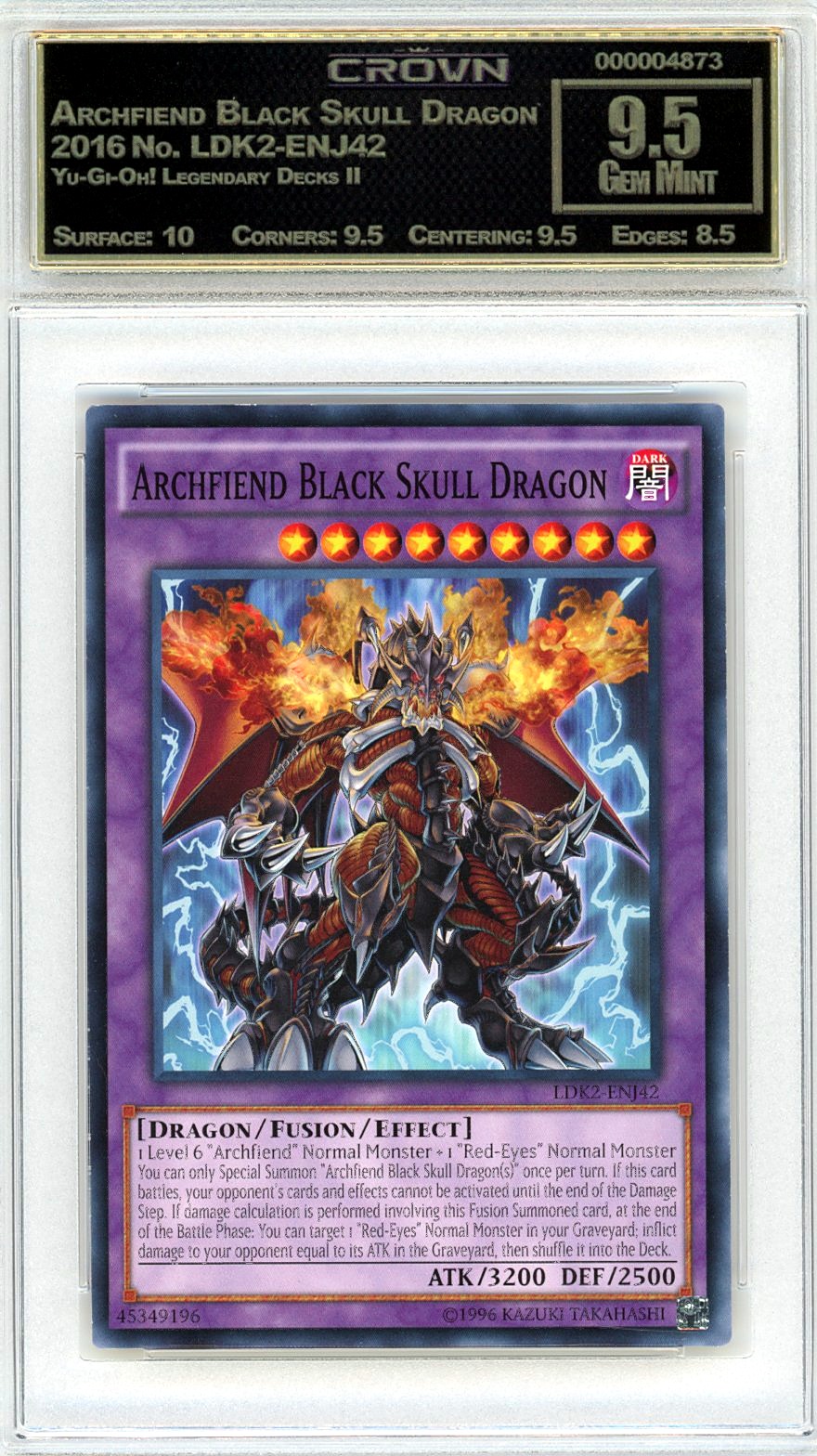Archfiend Black Skull Dragon
