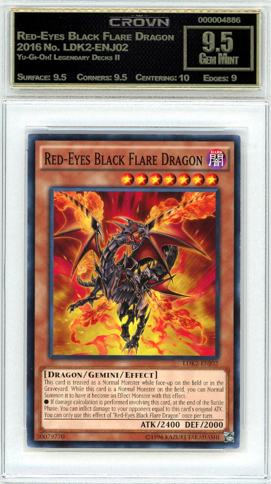 Red-Eyes Black Flare Dragon