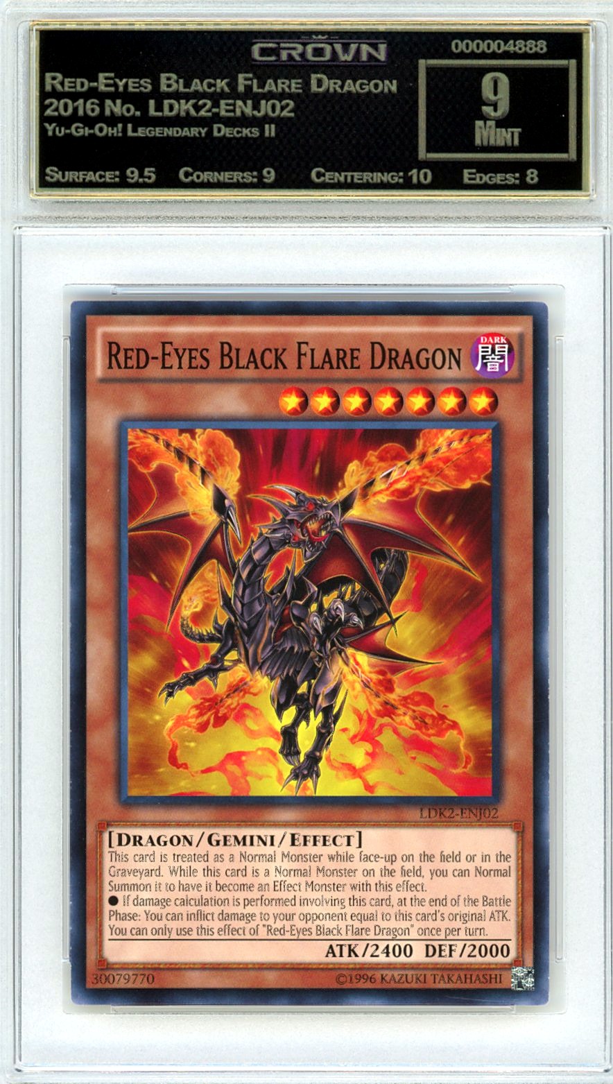 Red-Eyes Black Flare Dragon