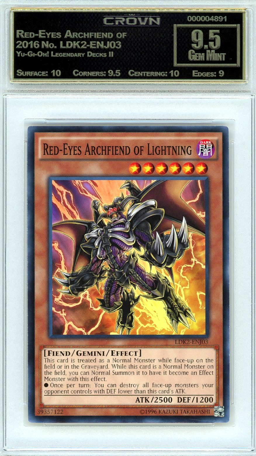 Red-Eyes Archfiend of Lightn…