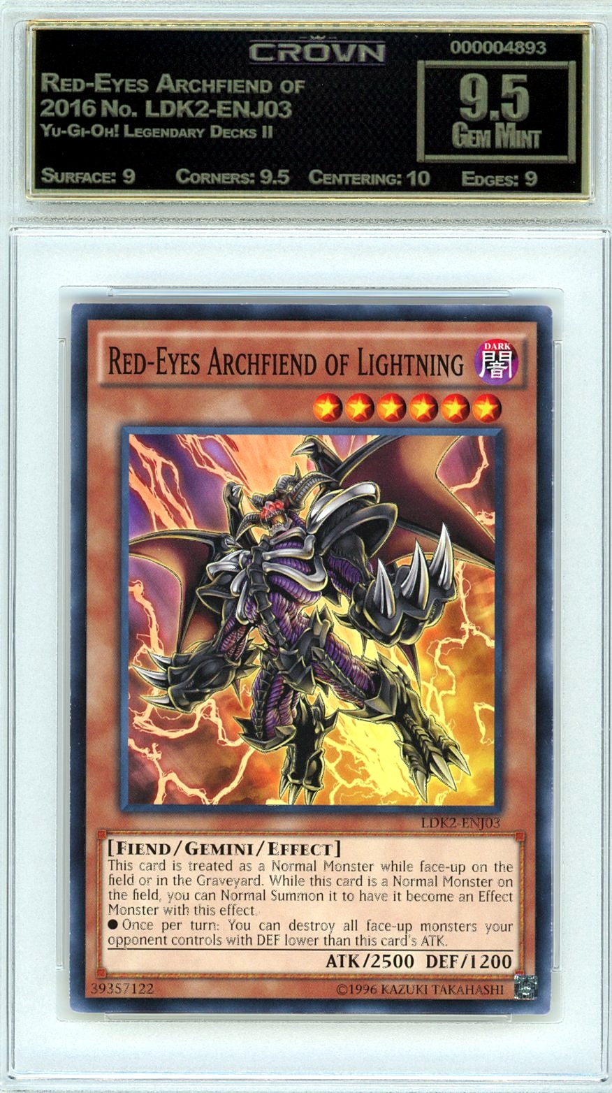 Red-Eyes Archfiend of Lightn…