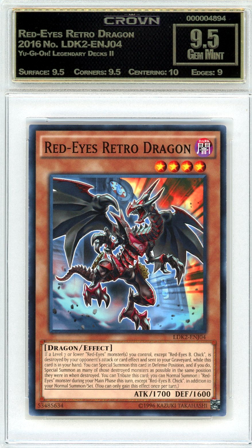 Red-Eyes Retro Dragon