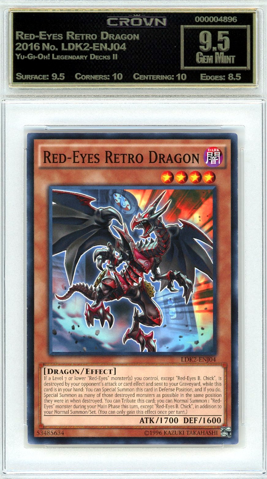Red-Eyes Retro Dragon