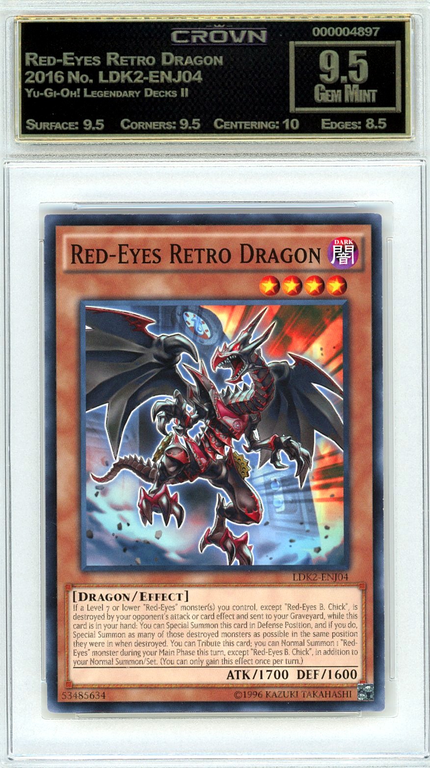 Red-Eyes Retro Dragon