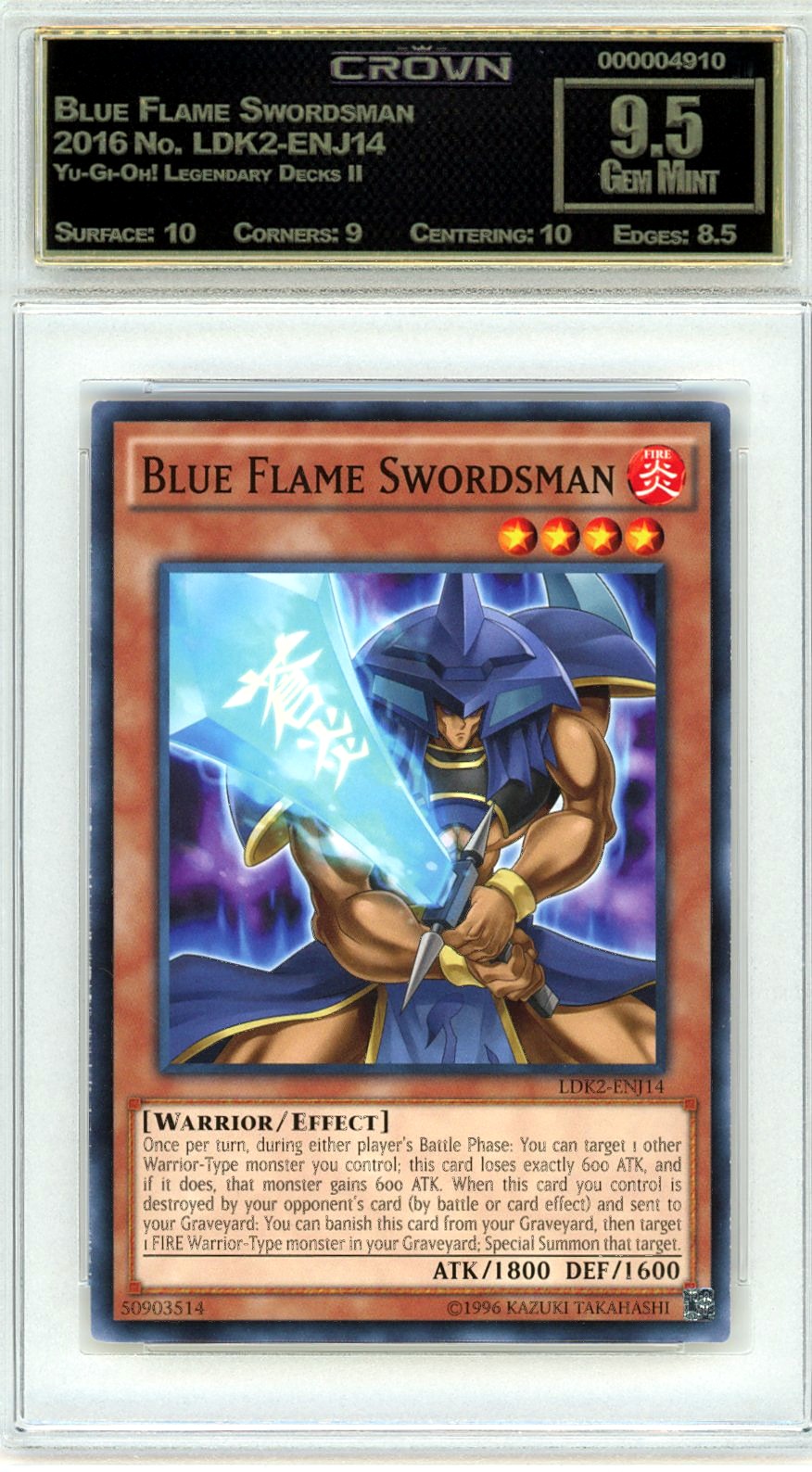 Blue Flame Swordsman