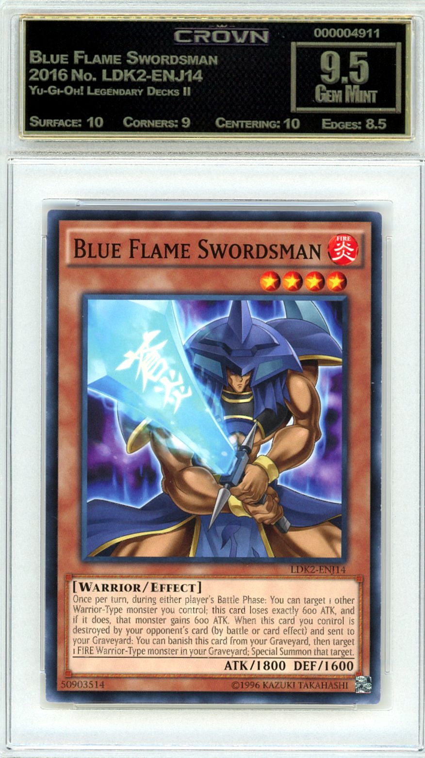 Blue Flame Swordsman