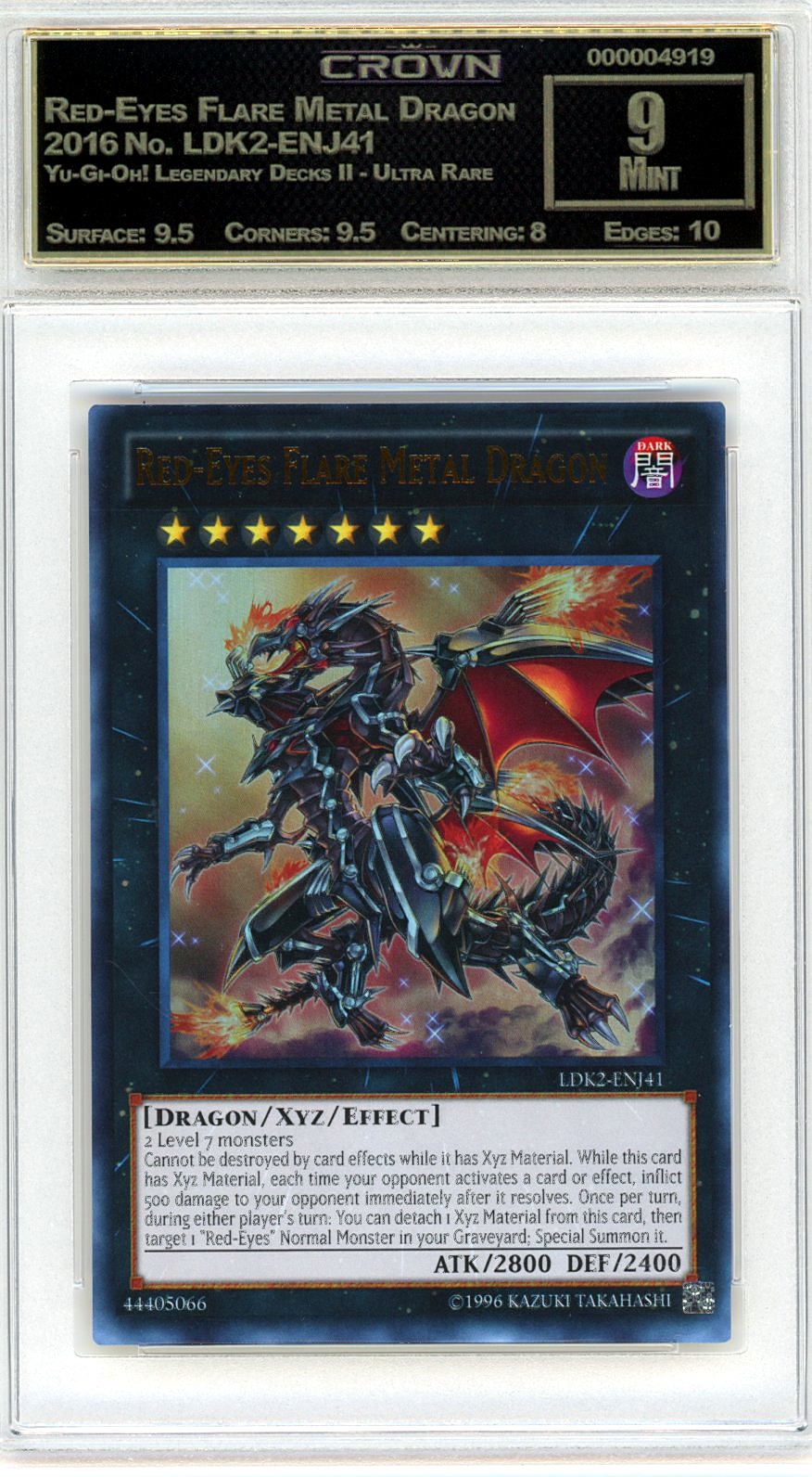Red-Eyes Flare Metal Dragon