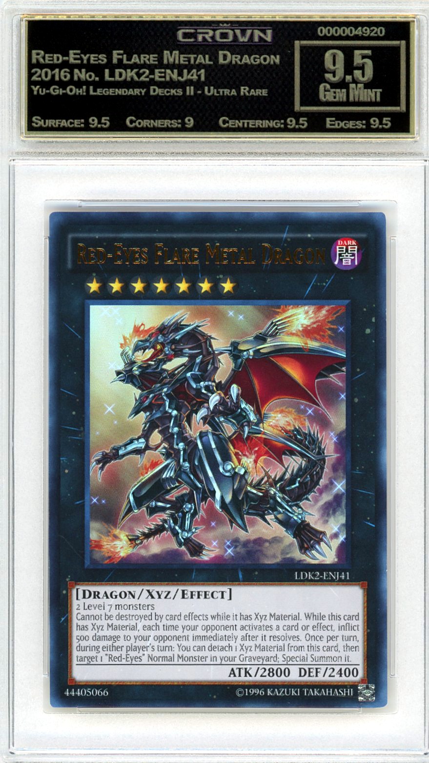 Red-Eyes Flare Metal Dragon