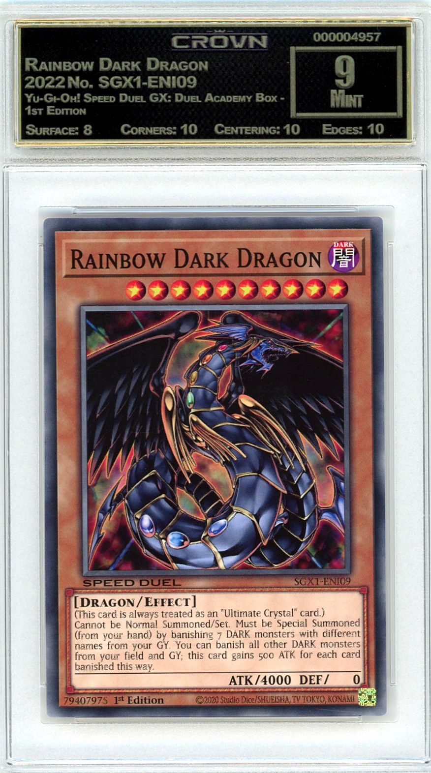 Rainbow Dark Dragon
