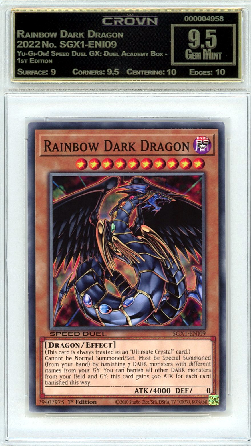 Rainbow Dark Dragon