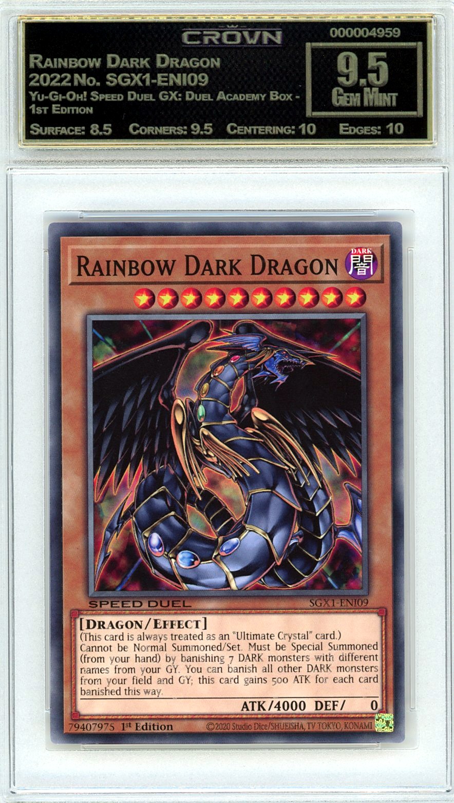 Rainbow Dark Dragon