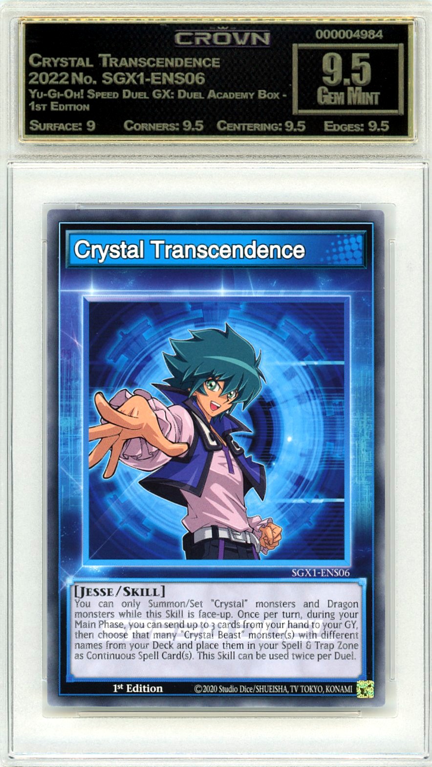 Crystal Transcendence